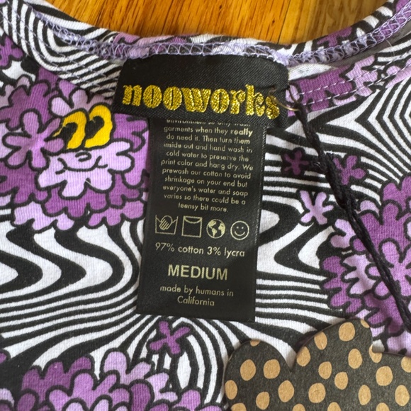 Nooworks everyday tank in Haze, Siz M. - Picture 3 of 4